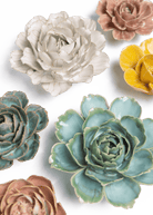 Colmar - 6 Piece Set - Chive Ceramics Studio - Ceramic Flower Sets - Chive Ceramics Studio