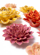 Monet's Garden - 7 Piece Set - Chive Ceramics Studio - Ceramic Flower Sets - Chive Ceramics Studio