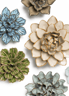 Meigetsuin - 6 Piece Set - Chive Ceramics Studio - Ceramic Flower Sets - Chive Ceramics Studio