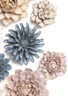 Fjord Bloom - 9 Piece Set - Chive Ceramics Studio - Ceramic Flower Sets - Chive Ceramics Studio