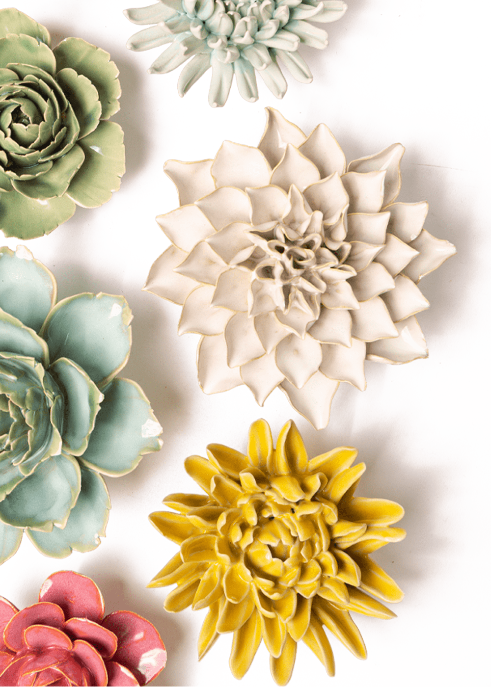 Gotland - 7 Piece Set - Chive Ceramics Studio - Ceramic Flower Sets - Chive Ceramics Studio