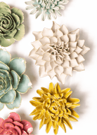 Gotland - 7 Piece Set - Chive Ceramics Studio - Ceramic Flower Sets - Chive Ceramics Studio
