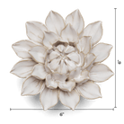 Coastal Ceramic Flower Ivory Dahlia Wall Art - Chive Ceramics Studio - Ceramic Flowers - Chive US