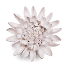 Ceramic Flower Wall Art Pearl Chrysanthemum - Chive Ceramics Studio - Ceramic Flowers - Chive US