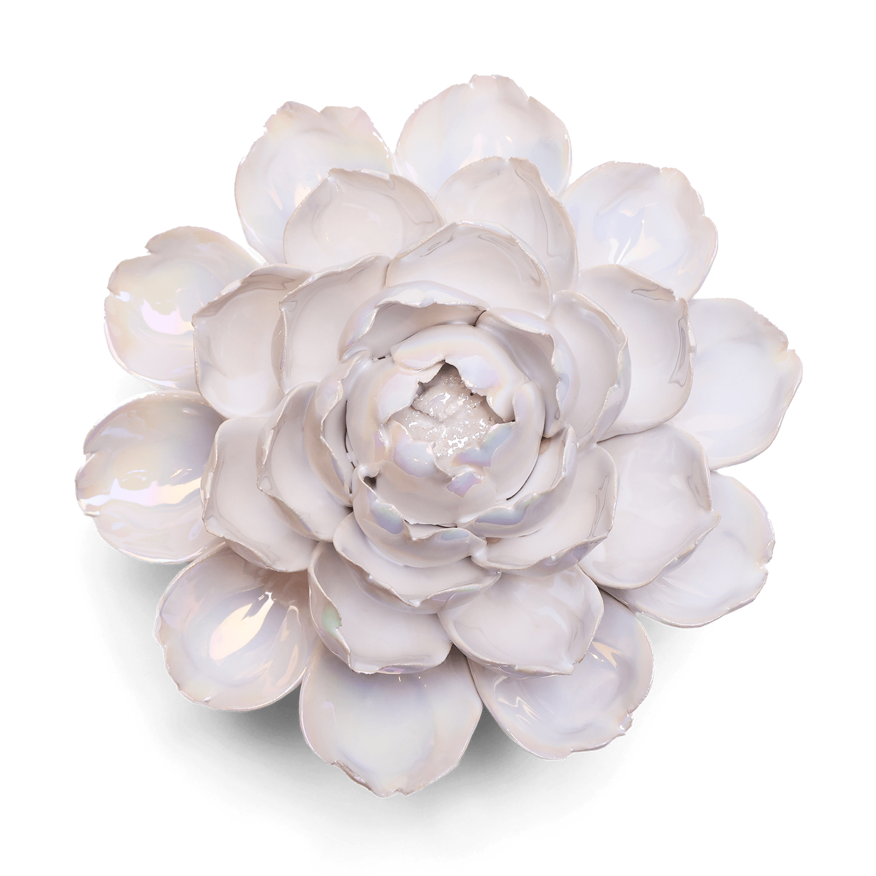 Ceramic Flower Wall Art Pearl Mofo Flower - Chive Ceramics Studio - Ceramic Flowers - Chive US