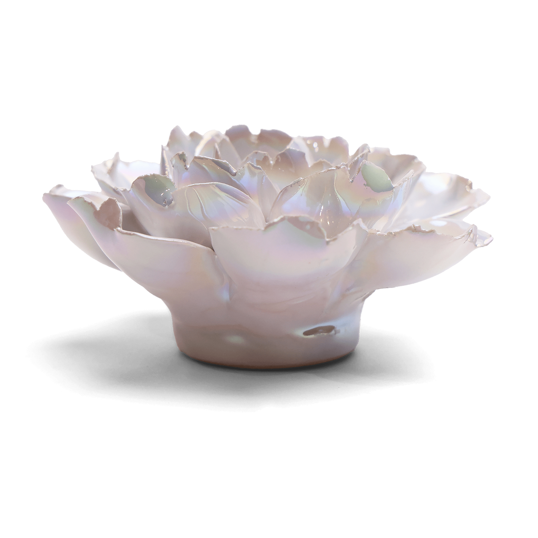 Ceramic Flower Wall Art Pearl Rose - Chive Ceramics Studio - Ceramic Flowers - Chive US