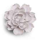 Ceramic Flower Pearl Rose - Chive Ceramics Studio - Ceramic Flowers - Chive US