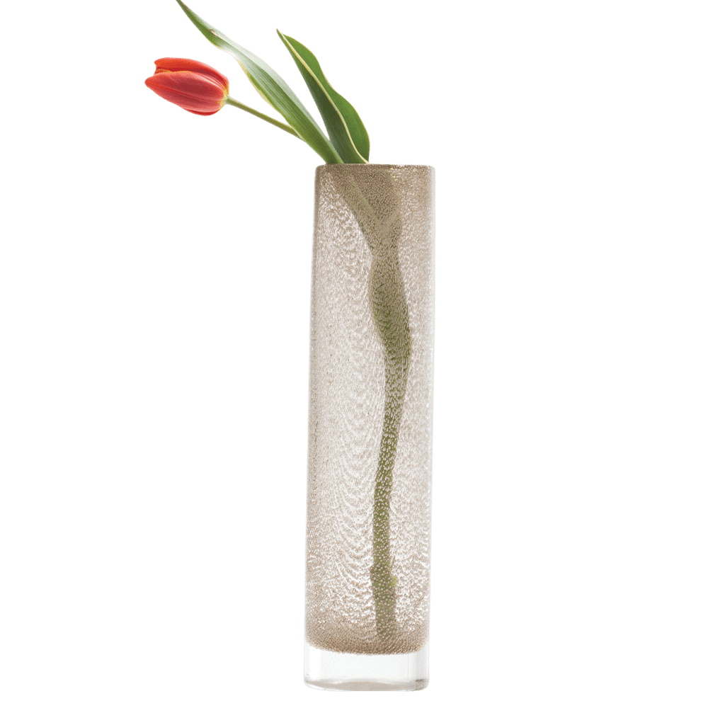 Chimney Glass Modern Flower Vase - Chive Ceramics Studio - Vases - Chive Ceramics Studio