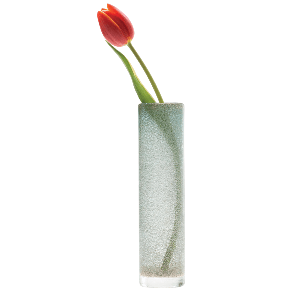 Chimney Glass Modern Flower Vase - Chive Ceramics Studio - Vases - Chive Ceramics Studio