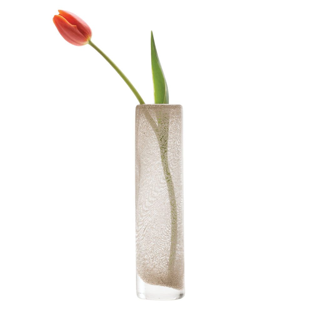 Chimney Glass Modern Flower Vase - Chive Ceramics Studio - Vases - Chive Ceramics Studio