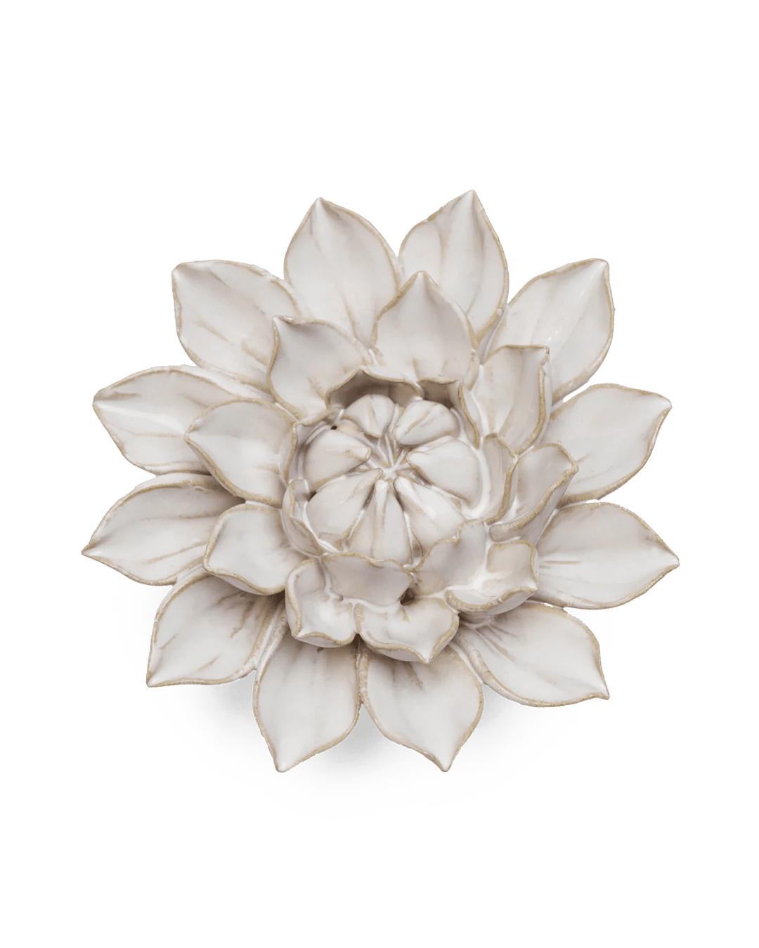 CO01 Ivory Monch Aster - Chive Ceramics Studio - Ceramic Flowers - Chive Ceramics Studio