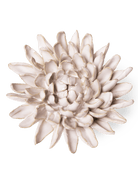 CO02 Ivory Chrysanthemum - Chive Ceramics Studio - Ceramic Flowers - Chive Ceramics Studio