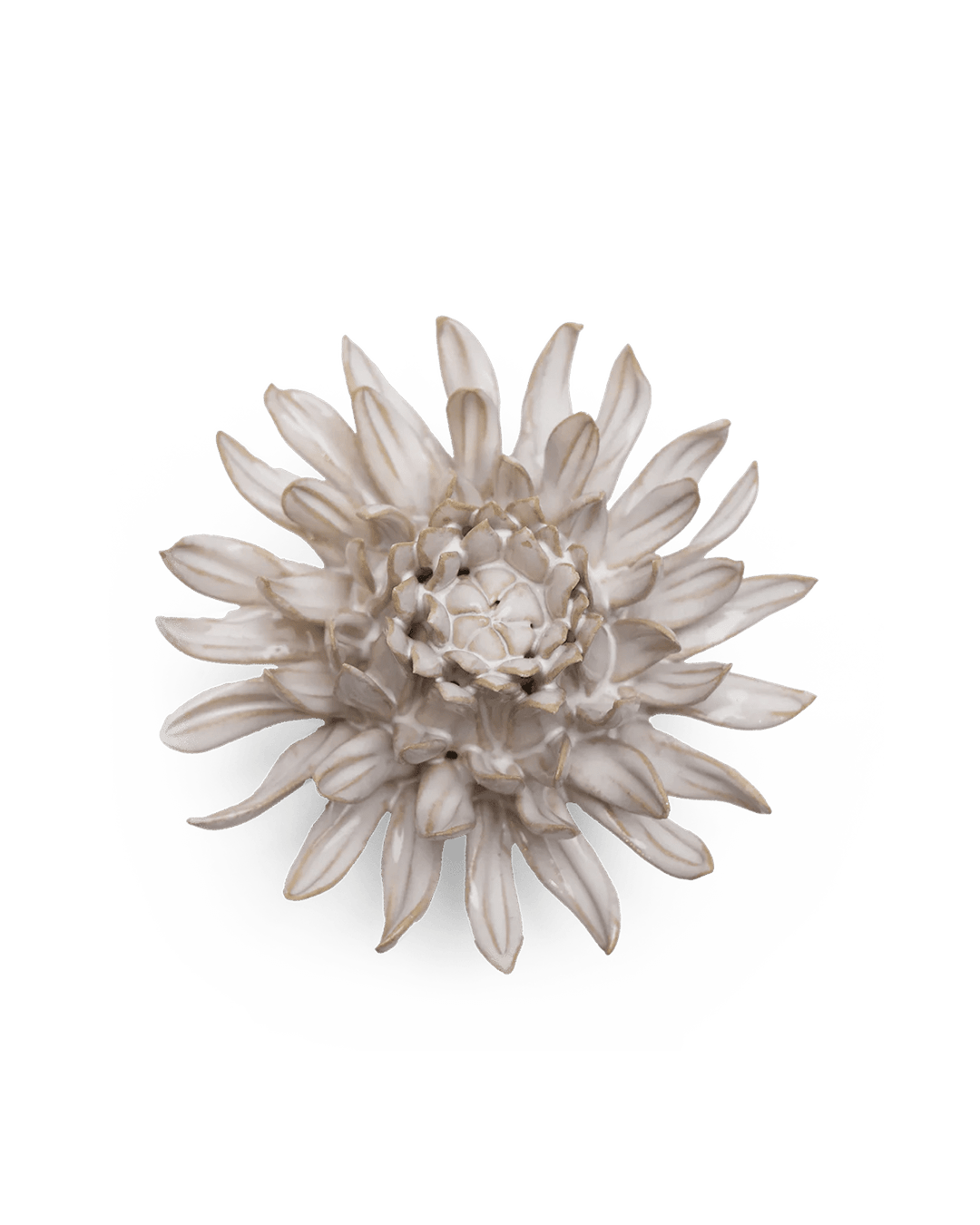 Ivory Spider Mum - Chive Ceramics Studio - Ceramic Flowers - Chive Ceramics Studio