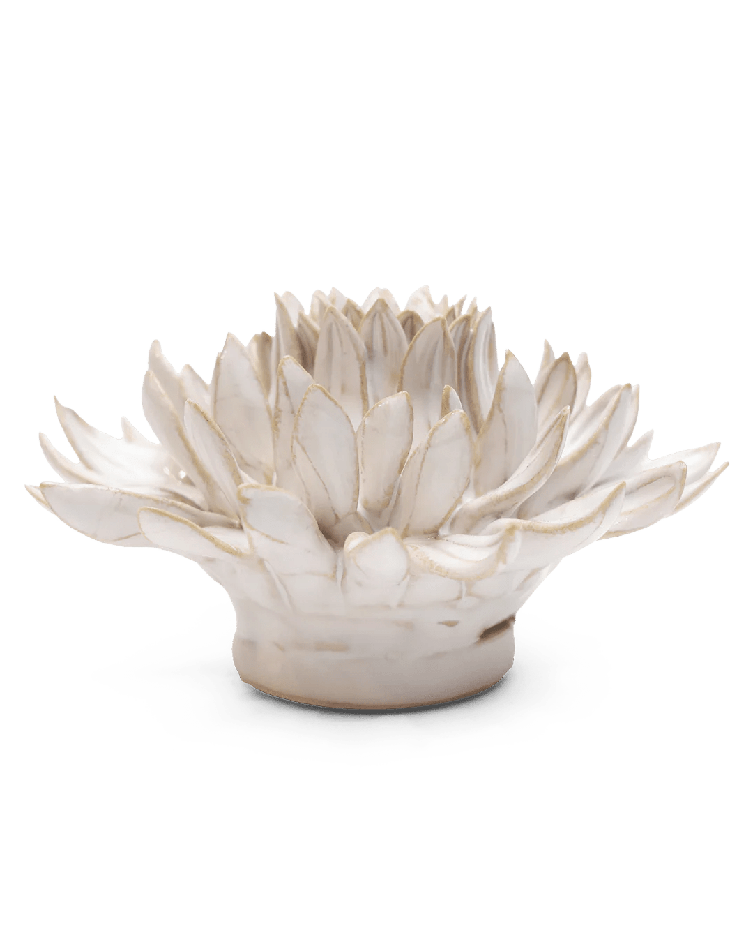 CO04 Ivory Spider Mum - Chive Ceramics Studio - Ceramic Flowers - Chive Ceramics Studio