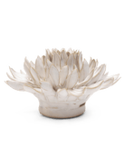 CO04 Ivory Spider Mum - Chive Ceramics Studio - Ceramic Flowers - Chive Ceramics Studio