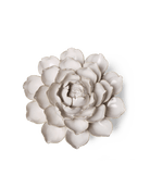 Ivory Empire Cabbage Flower - Chive Ceramics Studio - Ceramic Flowers - Chive Ceramics Studio