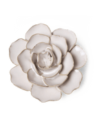 CO08 Ivory Amandine Ranunculus - Chive Ceramics Studio - Ceramic Flowers - Chive Ceramics Studio