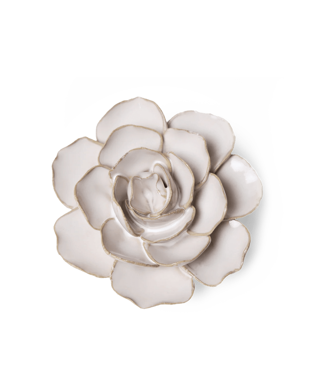 Ivory Amandine Ranunculus - Chive Ceramics Studio - Ceramic Flowers - Chive Ceramics Studio