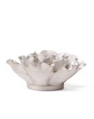 CO14 Ivory Sea Lettuce Medium - Chive Ceramics Studio - Ceramic Flowers - Chive Ceramics Studio