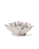 Ivory Sea Lettuce Medium - Chive Ceramics Studio - Ceramic Flowers - Chive Ceramics Studio