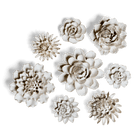 Ceramic Flower Coastal Curated Collection #1 - Chive Ceramics Studio - Ceramic Flower Sets - Chive Ceramics Studio