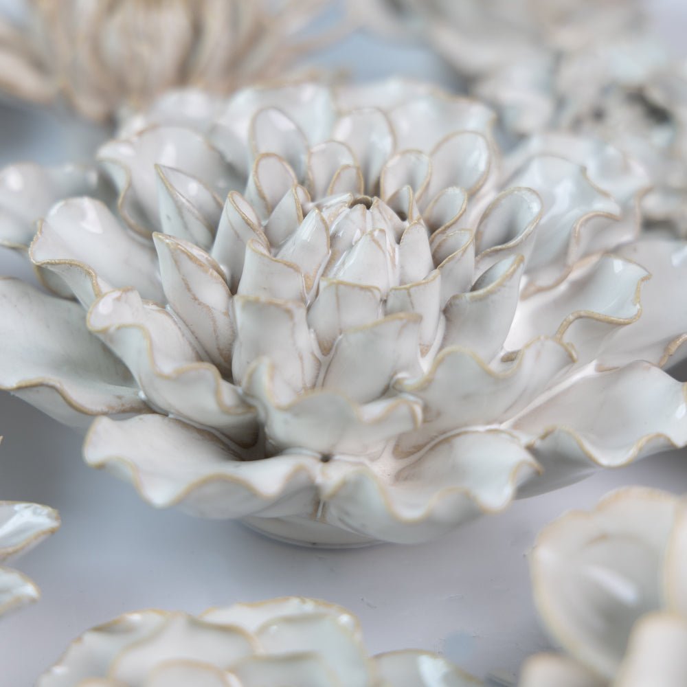 Ceramic Flower Coastal Curated Collection #2 - Chive Ceramics Studio - Ceramic Flower Sets - Chive Ceramics Studio