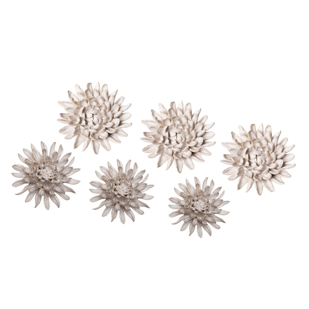 Ceramic Flower Coastal Curated Collection #5 - Chive Ceramics Studio - Ceramic Flower Sets - Chive Ceramics Studio