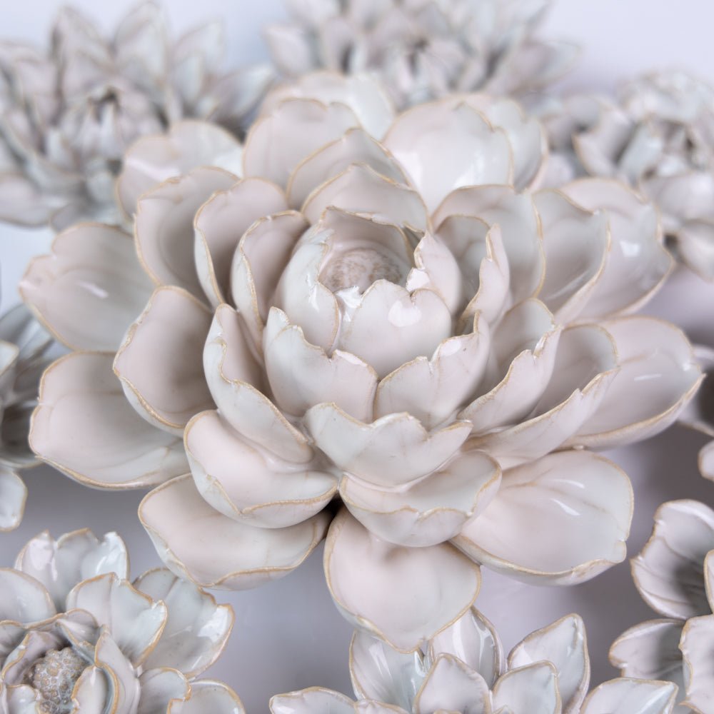 Ceramic Flower Coastal Curated Collection #7 - Chive Ceramics Studio - Ceramic Flower Sets - Chive Ceramics Studio