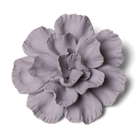 Ceramic Flower Tabletop Art Matte Grey C - Chive Ceramics Studio - Ceramic Flowers - Chive US