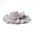 Ceramic Flower Tabletop Art Matte White B - Chive Ceramics Studio - Ceramic Flowers - Chive US