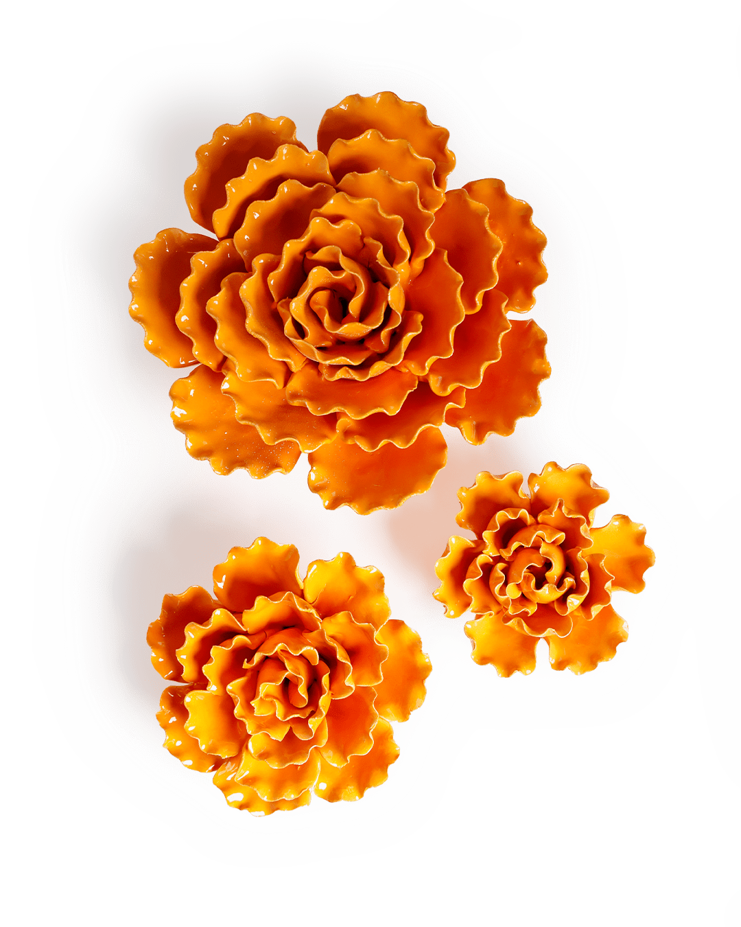 Ceramic Flower Sea Lettuce - Chive Ceramics Studio - Ceramic Flowers - Chive US Wholesale