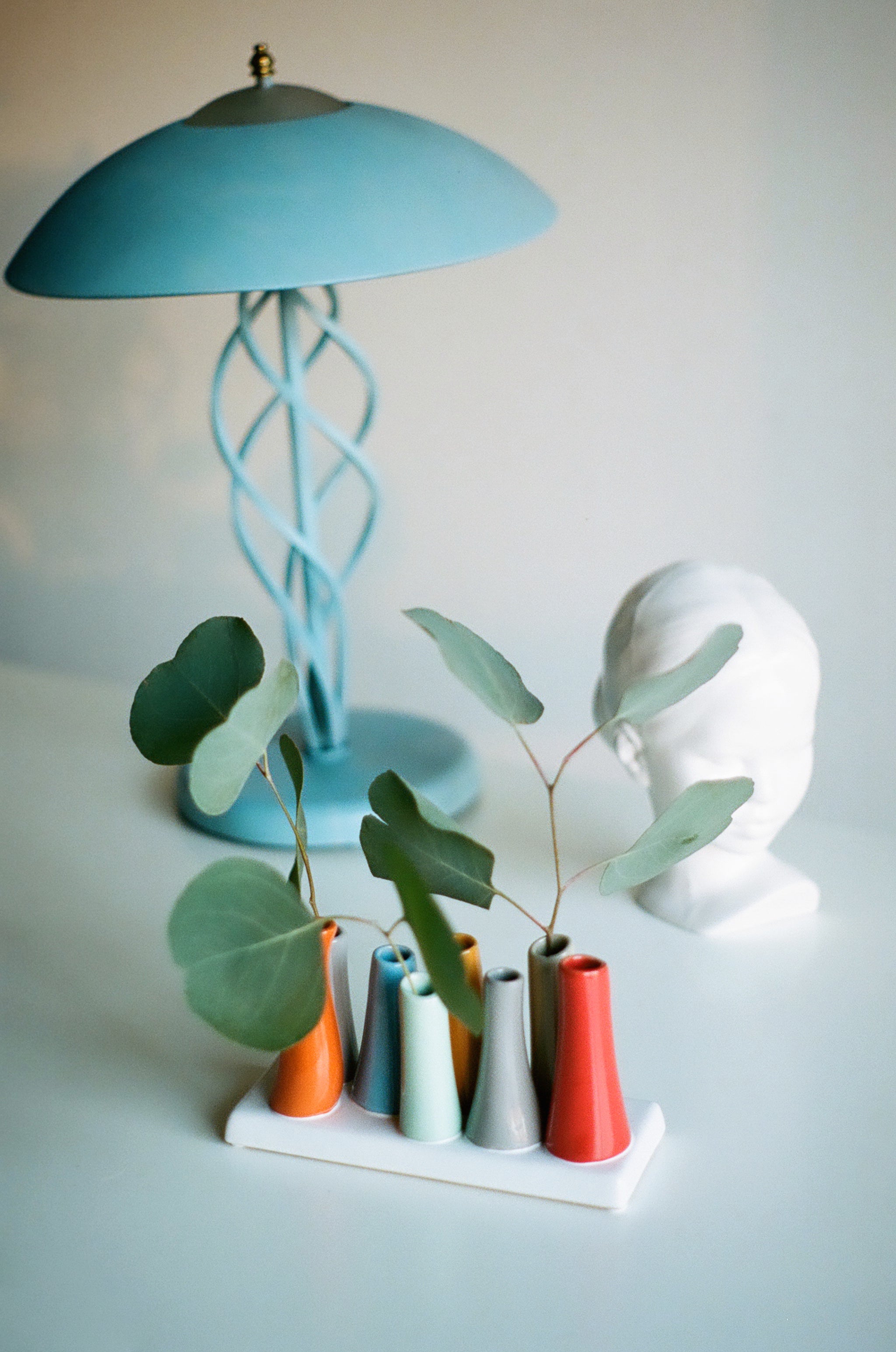 Pooley Modern Bud Vase For Flowers - Chive Ceramics Studio - Vases - Chive Ceramics Studio