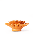 Orange Fiesta Marigold - Chive Ceramics Studio - Ceramic Flowers - Chive Ceramics Studio