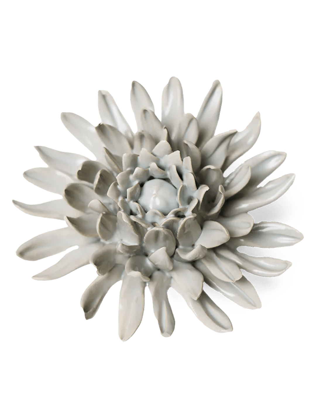 EG02 Panache Green Spider Mum - Chive Ceramics Studio - Ceramic Flowers - Chive Ceramics Studio