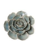 Powder Blue Amandine Ranunculus - Chive Ceramics Studio - Ceramic Flowers - Chive Ceramics Studio