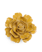 Burnt Yellow Rose - Chive Ceramics Studio - Ceramic Flowers - Chive Ceramics Studio