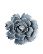 Pastel Blue Rose - Chive Ceramics Studio - Ceramic Flowers - Chive Ceramics Studio