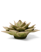 EG10 Peridot Green Fairy Echeveria - Chive Ceramics Studio - Ceramic Flowers - Chive Ceramics Studio