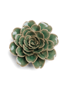 Jungle Green Tea Rose - Chive Ceramics Studio - Ceramic Flowers - Chive Ceramics Studio