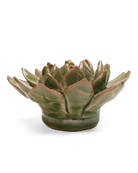 EG12 Avocado Green Firecracker Succulent - Chive Ceramics Studio - Ceramic Flowers - Chive Ceramics Studio