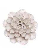 EG15 Ivory European Water Lily - Chive Ceramics Studio - Ceramic Flowers - Chive Ceramics Studio