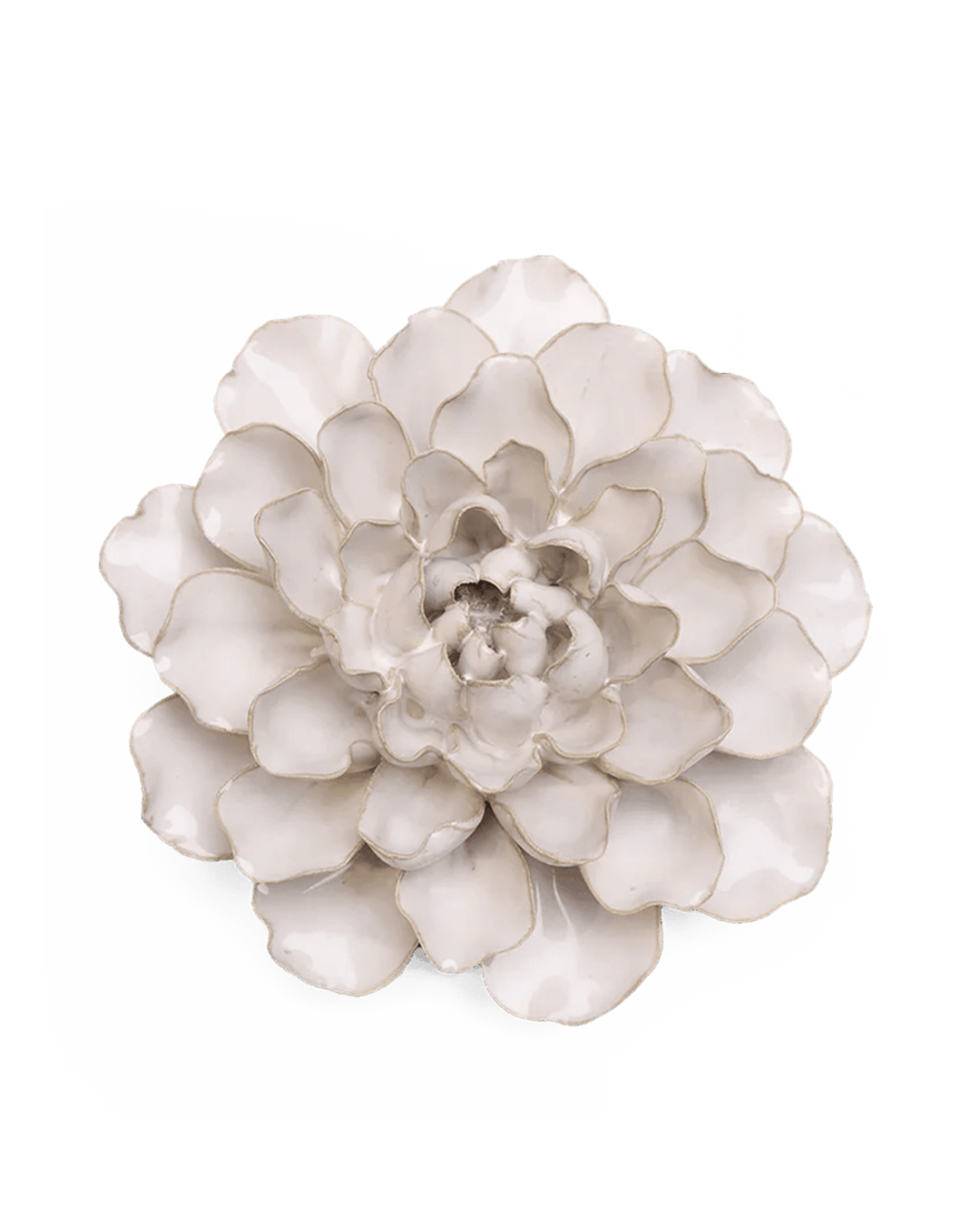 Ivory European Water Lily - Chive Ceramics Studio - Ceramic Flowers - Chive Ceramics Studio