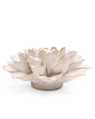 EG15 Ivory European Water Lily - Chive Ceramics Studio - Ceramic Flowers - Chive Ceramics Studio
