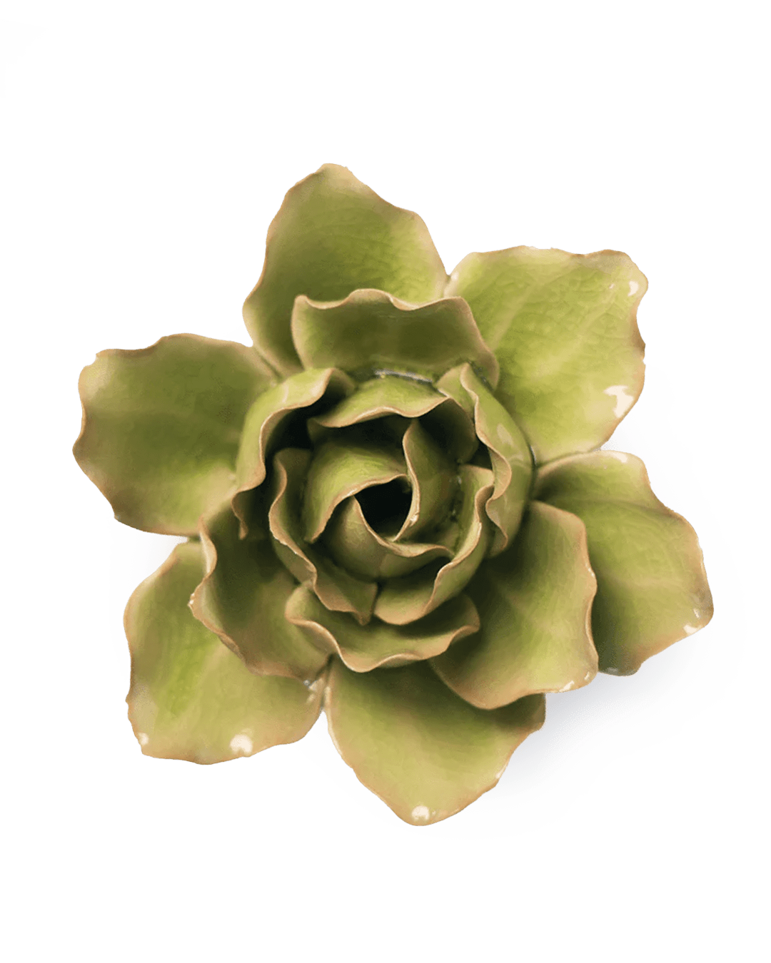 EG25 Peridot Stargazer Lily - Chive Ceramics Studio - Ceramic Flowers - Chive Ceramics Studio