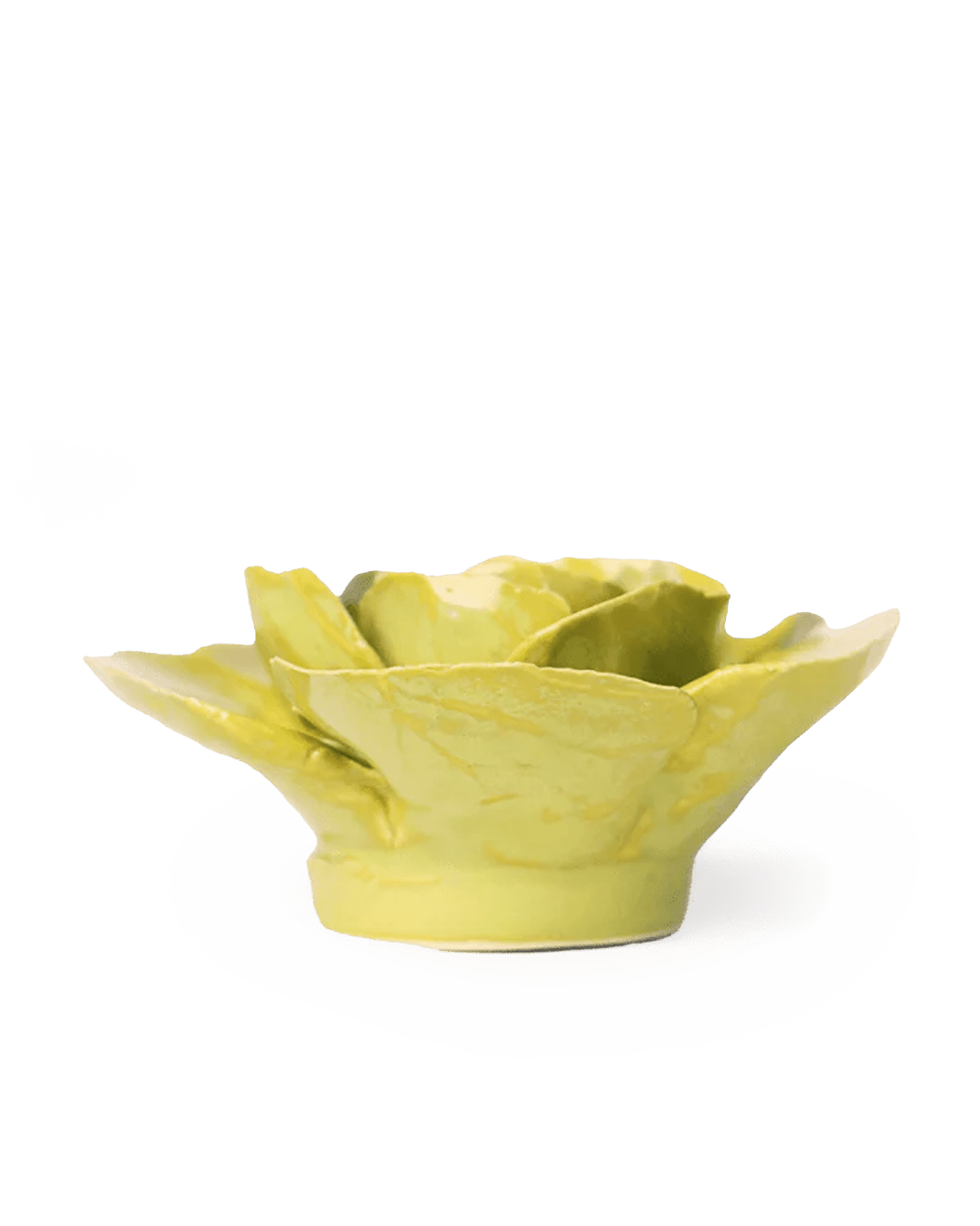 Peridot Lily ceramic wall flower  — English Garden collection — designed in Toronto by Chive Studio