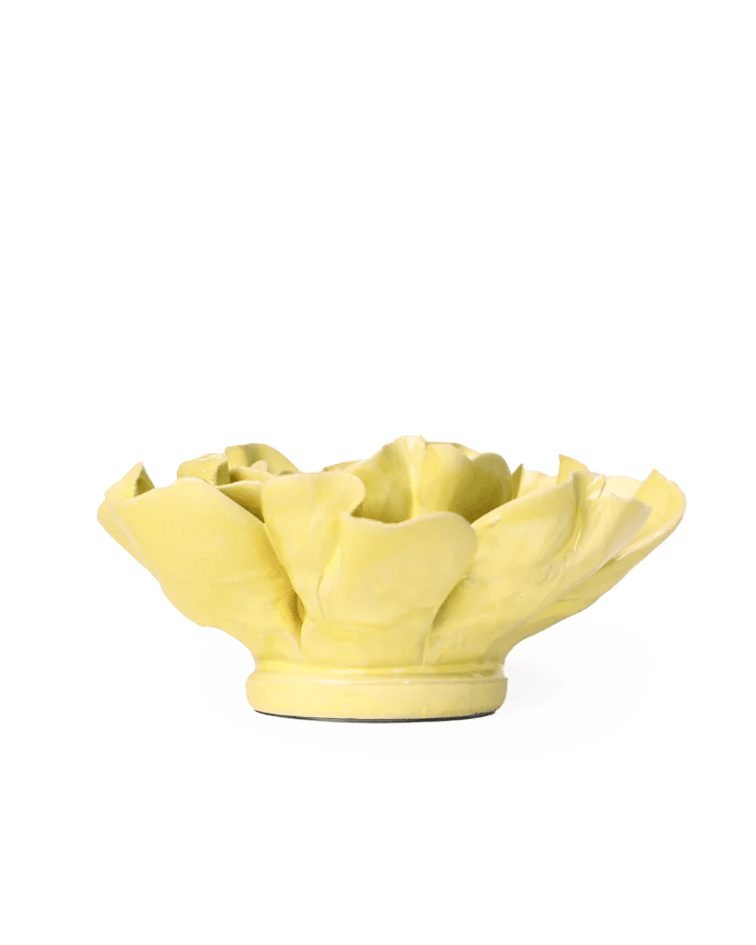 EG26 Lime Yellow Larkspur - Chive Ceramics Studio - Ceramic Flowers - Chive Ceramics Studio