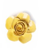 Buttercup Yellow Elegance Ranunculus - Chive Ceramics Studio - Ceramic Flowers - Chive Ceramics Studio