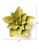 Chartreuse Tiger Lily - Chive Ceramics Studio - Ceramic Flowers - Chive Ceramics Studio