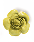 Chartreuse Elegance Ranunculus - Chive Ceramics Studio - Ceramic Flowers - Chive Ceramics Studio
