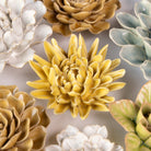 Ceramic Flower English Garden Curated Collection #9 - Chive Ceramics Studio - Ceramic Flower Sets - Chive Ceramics Studio